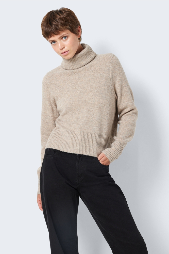 NMFRIVA L/S ROLL NECK KNIT NOOS 27026897 Nomad