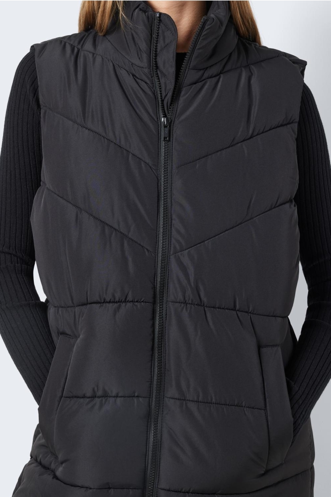 NMDALCON S/L X-LONG VEST NOOS 27026537 Black