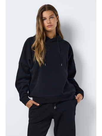 Noisy may Trui NMALDEN L/S LOOSE HOODIE JRS NOOS 27023503 Black