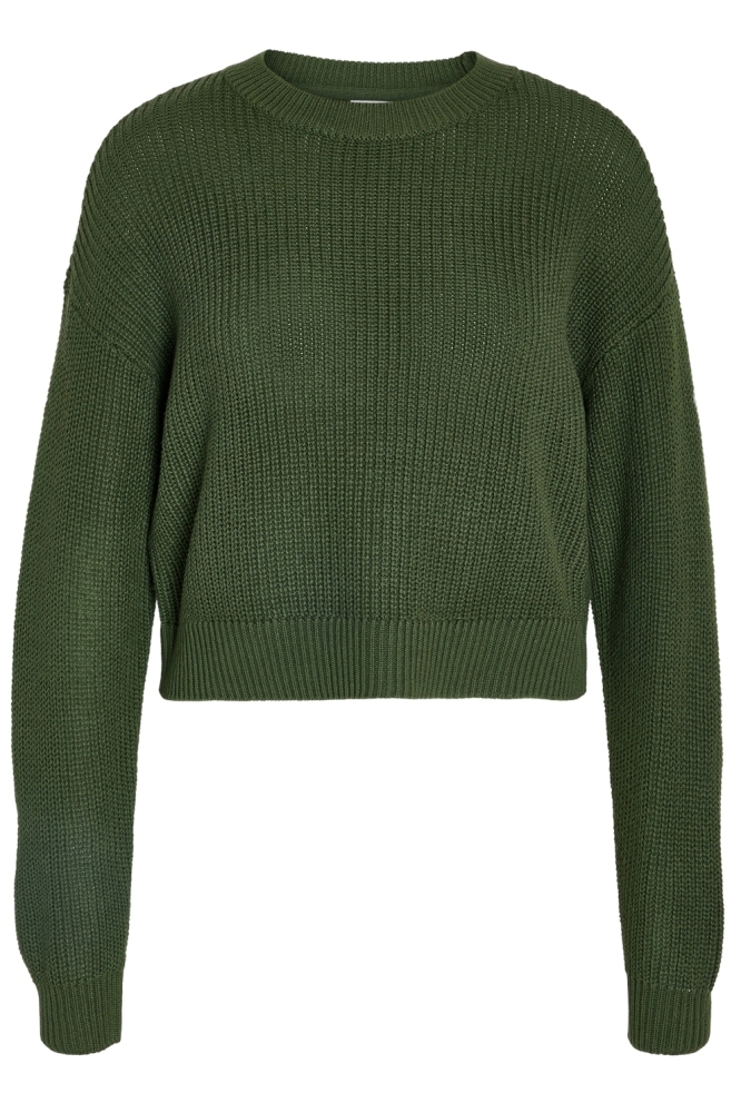 NMMAYSA L/S O-NECK KNIT NOOS 27021536 Kombu Green