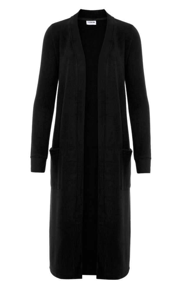 NMCITY L/S LONG CARDIGAN NOOS 27008836 Black