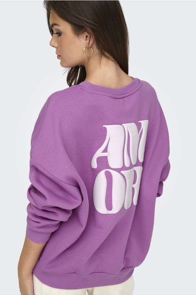 ONLMAREY L/S O-NECK PRINT BOX CS SW 15337658 Liatris/Amor