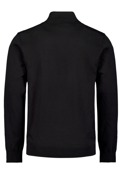 NO-EXCESS pullover half zip 2 coloured melang