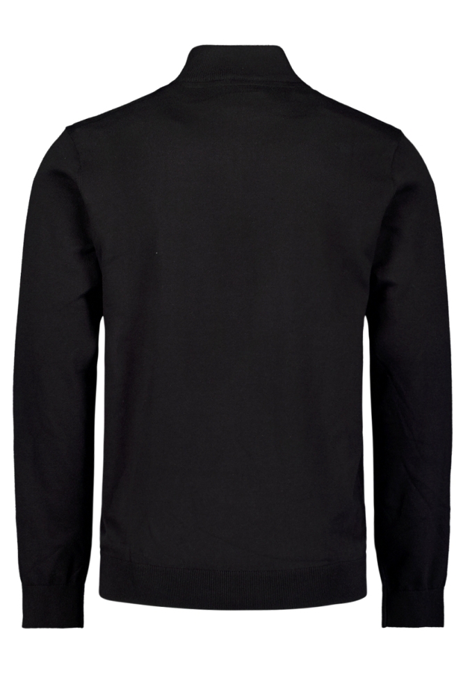 TIMELESS BASIC HALF ZIP TRUI N2185 020 BLACK