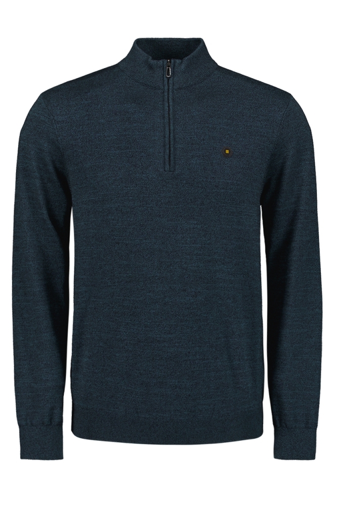 TIMELESS BASIC HALF ZIP TRUI N2185 037 NAVY