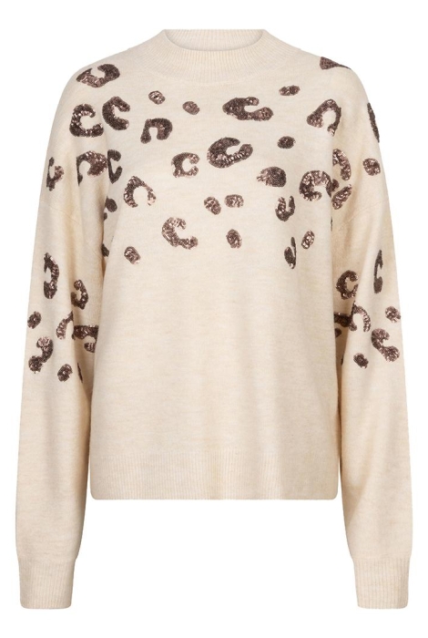 EsQualo sweater animal sequins