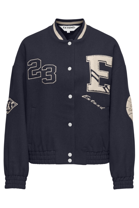 Only onlchara l/s baseball jacket xt pnt