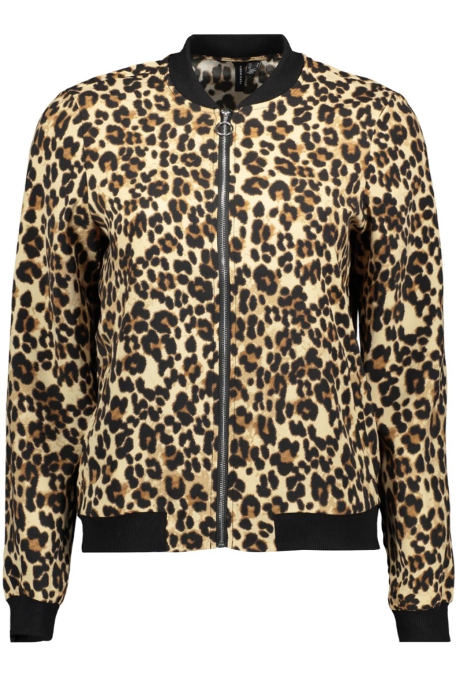 VMCOCO L/S BOMBER AOP GA WVN NOOS 10250707 TIGERS EYE/VERENA