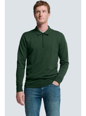 NO-EXCESS Polo POLO MET RITS 25210846 052 DARK GREEN