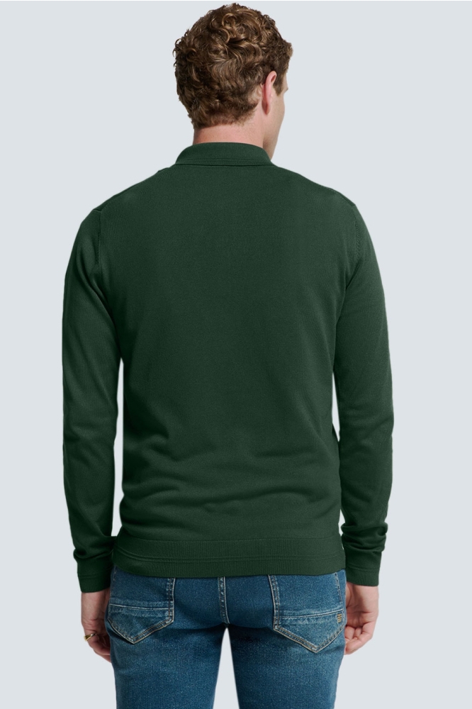 POLO MET RITS 25210846 052 DARK GREEN