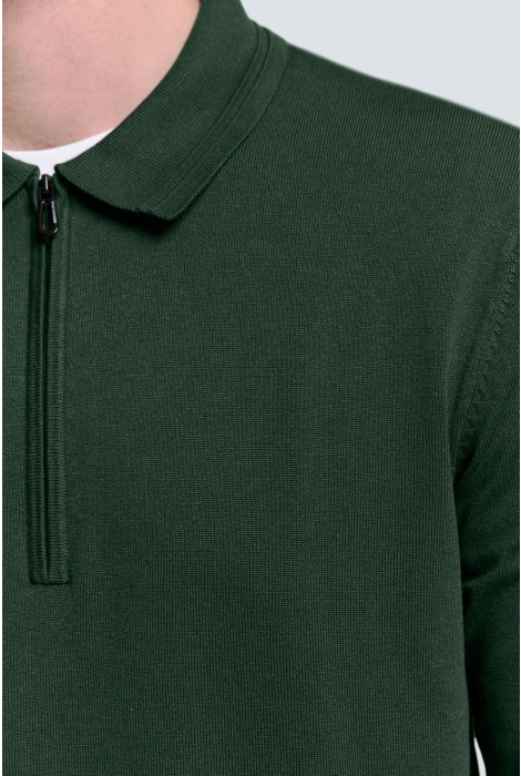 NO-EXCESS pullover polo half zip