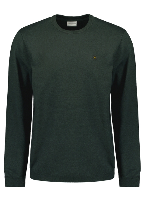 NO-EXCESS pullover crewneck 2 coloured melang