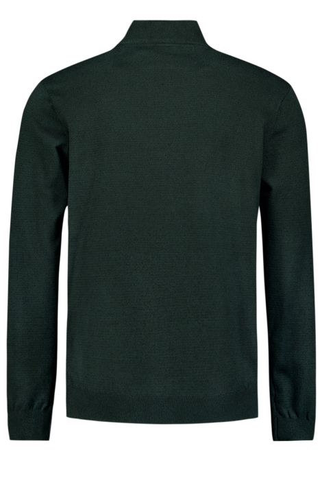 NO-EXCESS pullover half zip 2 coloured melang