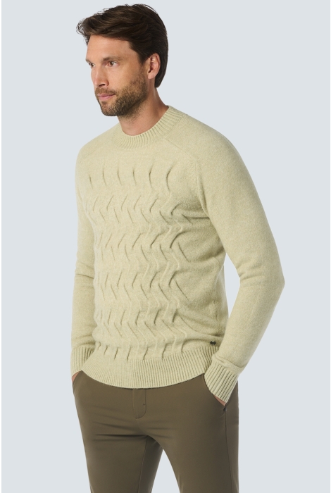 NO-EXCESS pullover crewneck 2 coloured jacqua