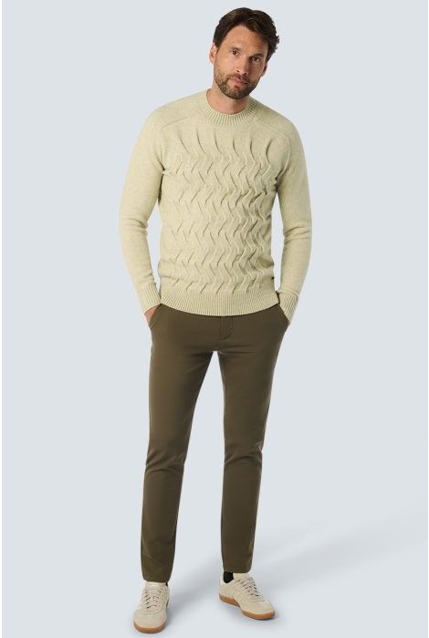 NO-EXCESS pullover crewneck 2 coloured jacqua