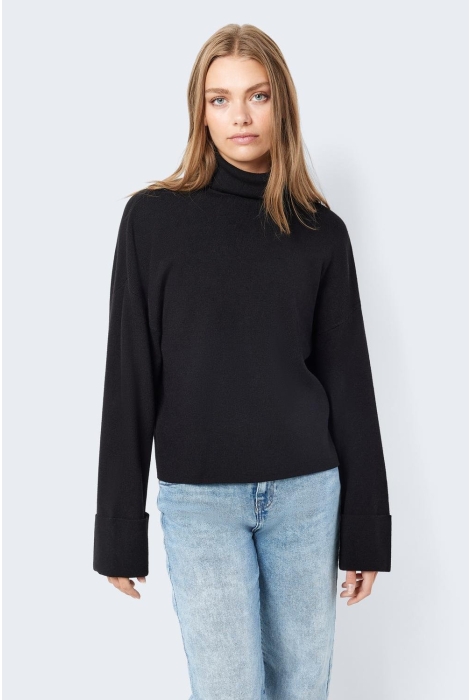 Noisy may nmcloe l/s roll neck knit s*