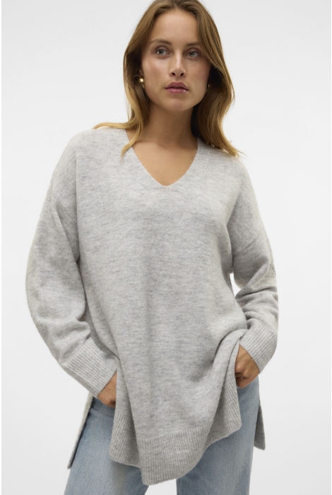 Vero Moda vmfiluca ls v-neck long pullover ga