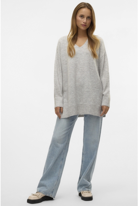 Vero Moda vmfiluca ls v-neck long pullover ga