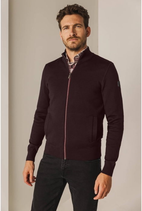 State of Art cardigan plain - zip