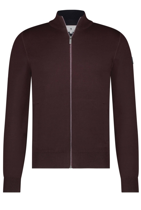 State of Art cardigan plain - zip