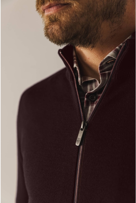 State of Art cardigan plain - zip