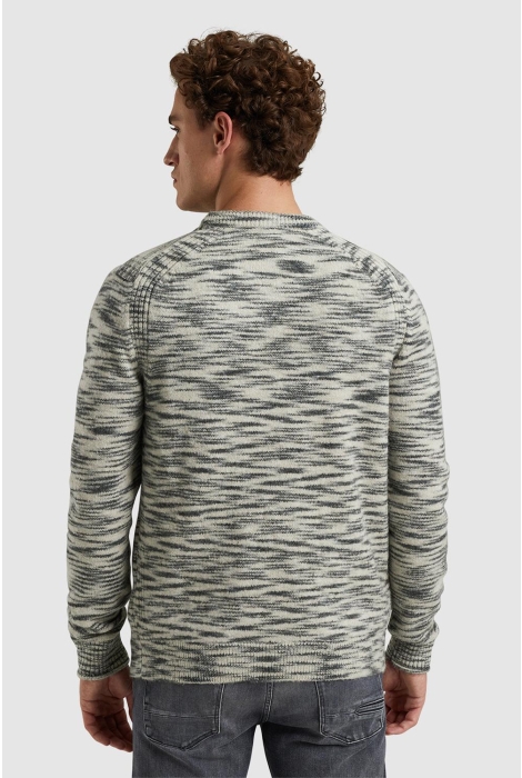 Cast Iron crewneck regular fit soft space bl