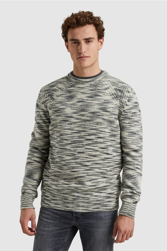 PULLOVER WITH WOOL LOOK CKW2409330 7014