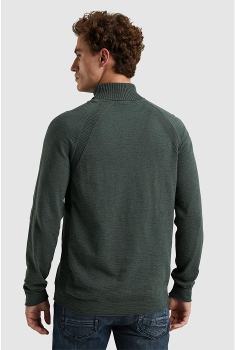 Cast Iron roll neck cotton heather