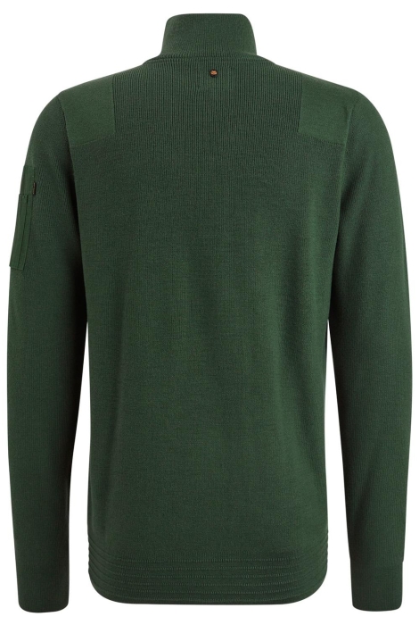 PME legend half zip collar cotton knit