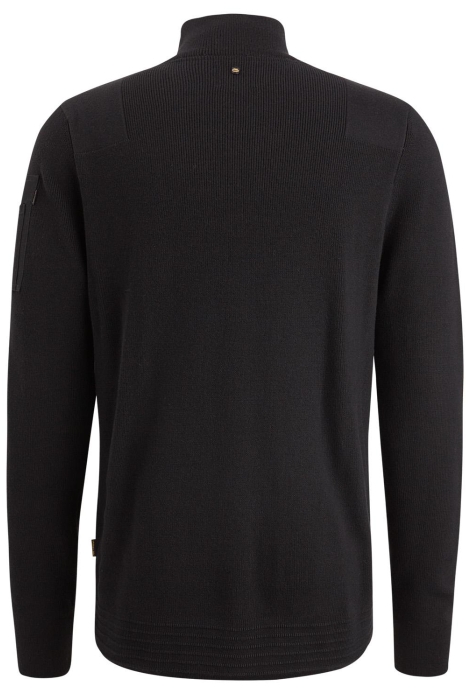 PME legend half zip collar cotton knit