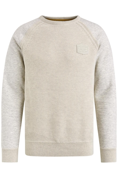 PME legend r-neck knit sweat combination