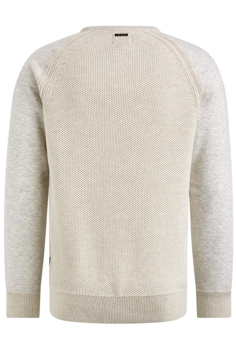 PME legend r-neck knit sweat combination