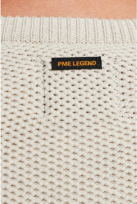 PME legend r-neck knit sweat combination