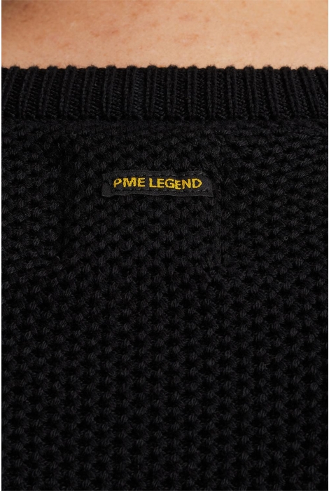 PME legend r-neck knit sweat combination