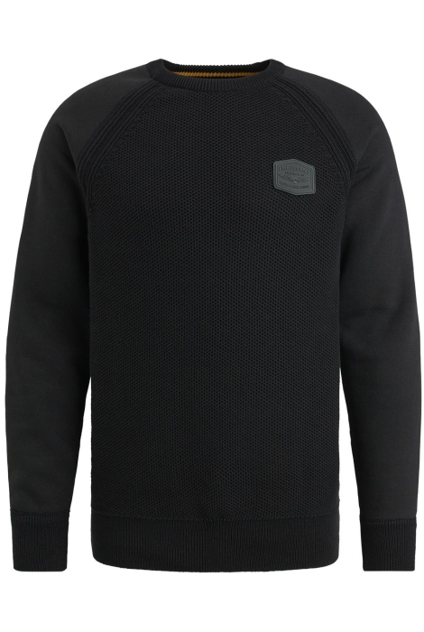 PME legend r-neck knit sweat combination