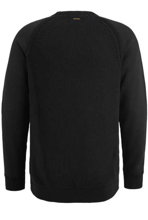 PME legend r-neck knit sweat combination