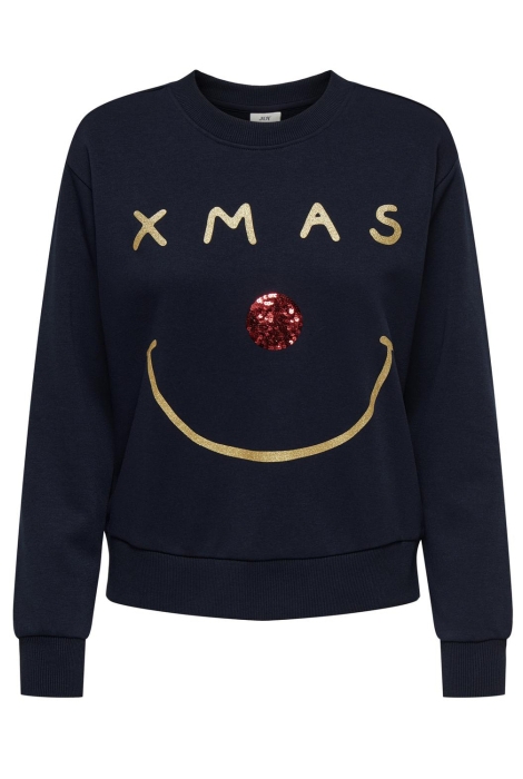 Jacqueline de Yong jdyparis l/s xmas sweat jrs atk