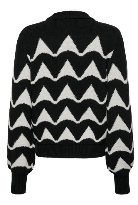 Jacqueline de Yong jdytina l/s jacquard pullover knt