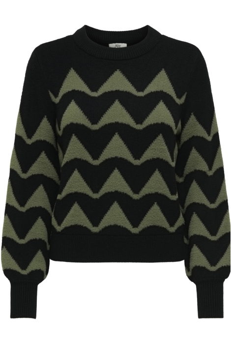 Jacqueline de Yong jdytina l/s jacquard pullover knt