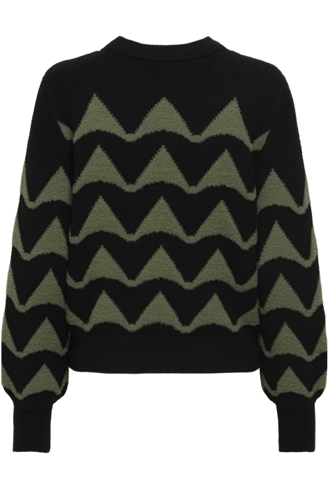 Jacqueline de Yong jdytina l/s jacquard pullover knt