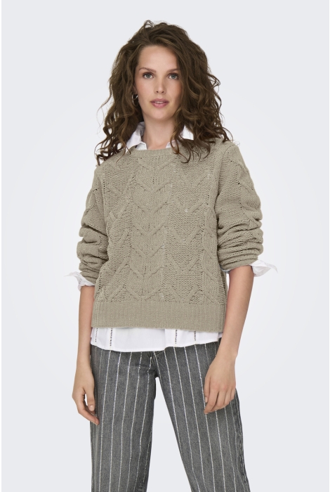 Jacqueline de Yong jdyjosia fay l/s cable pullover knt