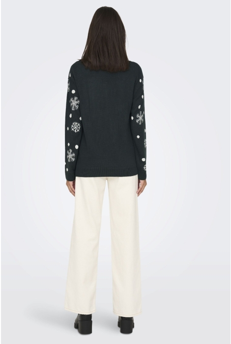 Jacqueline de Yong jdylucia l/s x-mas jacquard pullove