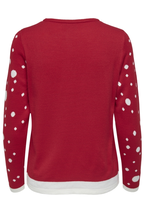 Jacqueline de Yong jdylucia l/s x-mas jacquard pullove