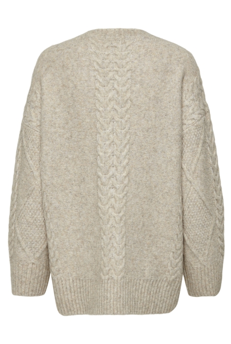 Jacqueline de Yong jdysilja l/s long cable pullov. knt