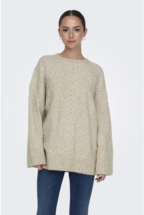 Jacqueline de Yong jdysilja l/s long cable pullov. knt