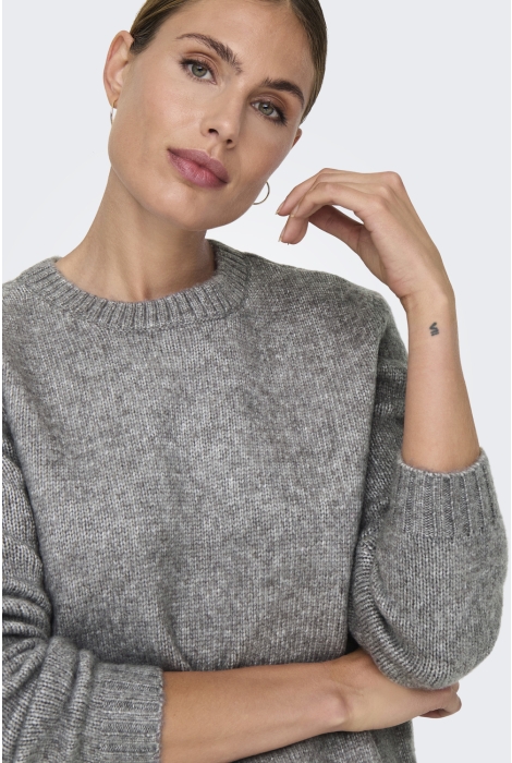 Jacqueline de Yong jdysilja l/s o-neck pullover knt