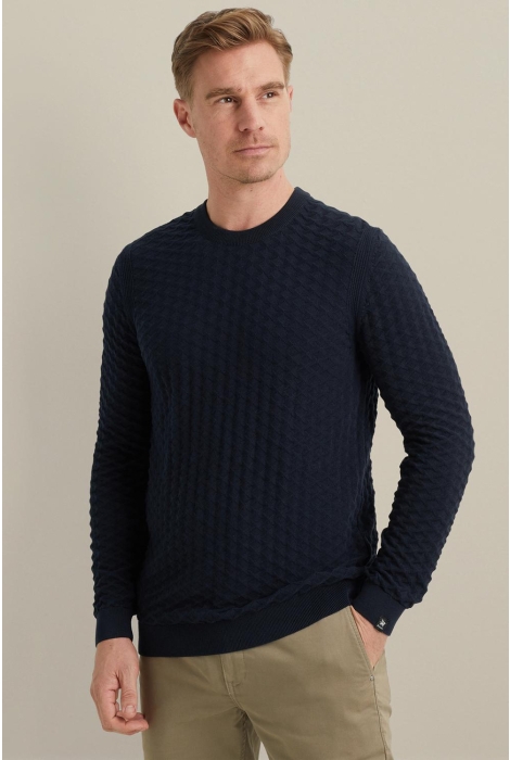 Vanguard crewneck cotton structure