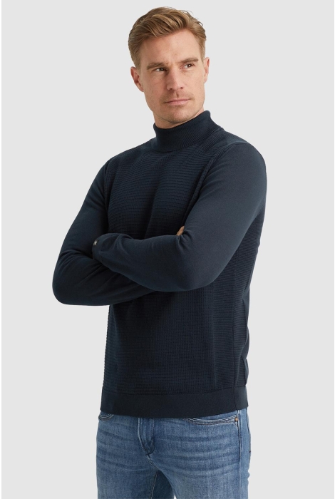 Vanguard roll neck pima cotton