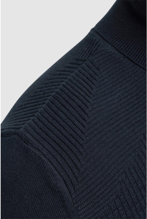 Vanguard roll neck pima cotton