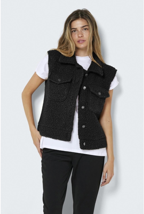 Noisy may nmhinny s/l boucle vest